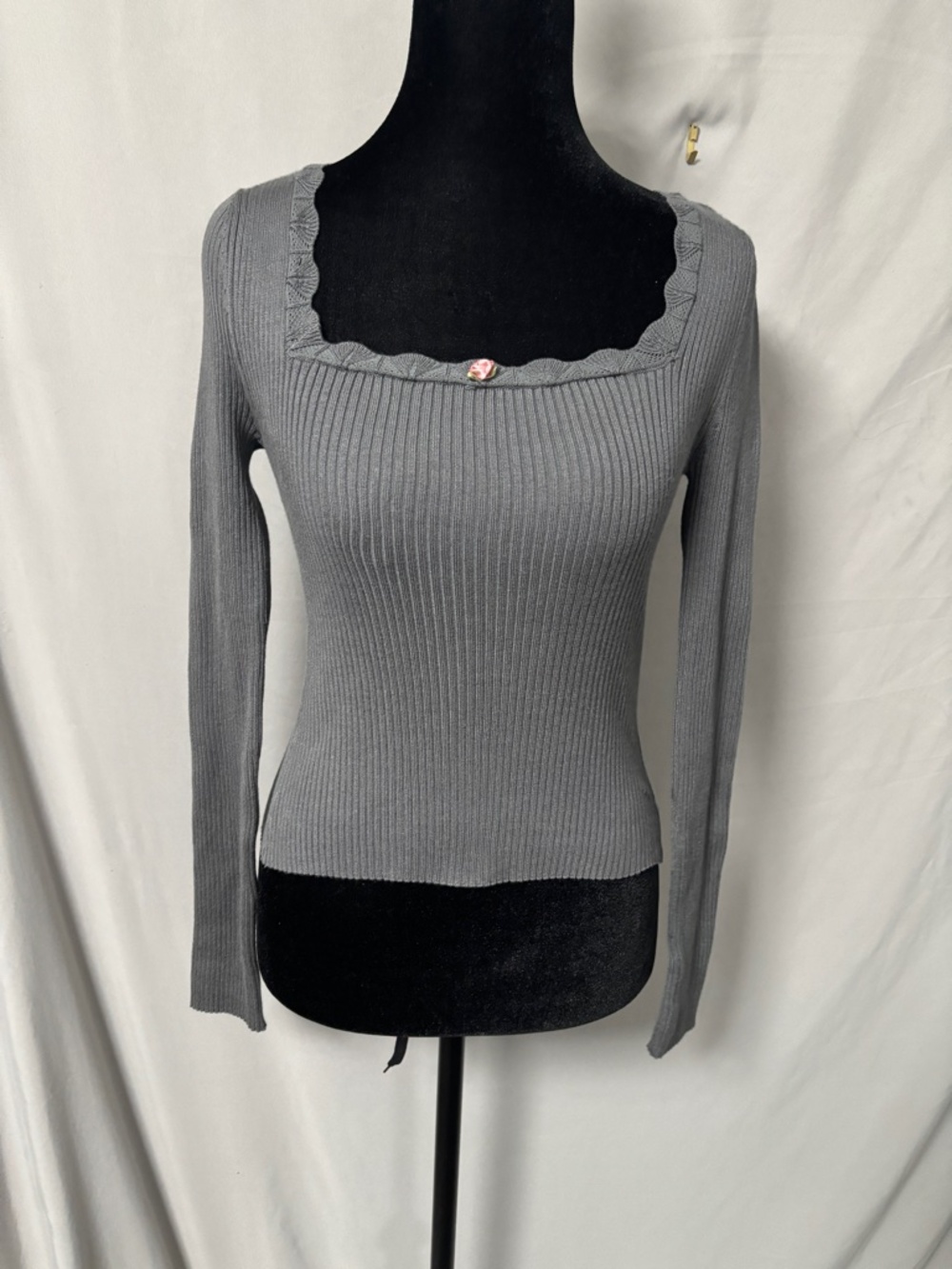 Planet Heart Junior Gray BTS Sweater